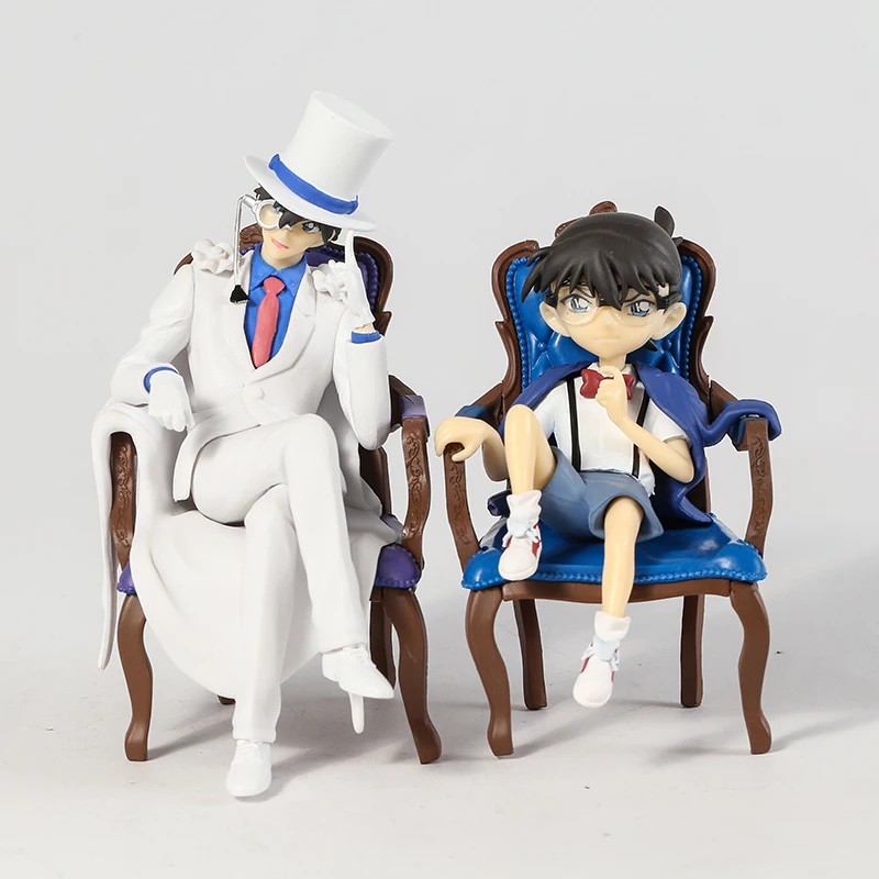 

Детектив Conan Премиум Грация ситуация Edogawa Conan Кайто Кид ПВХ фигурка Коллекционная модель игрушка для подарка