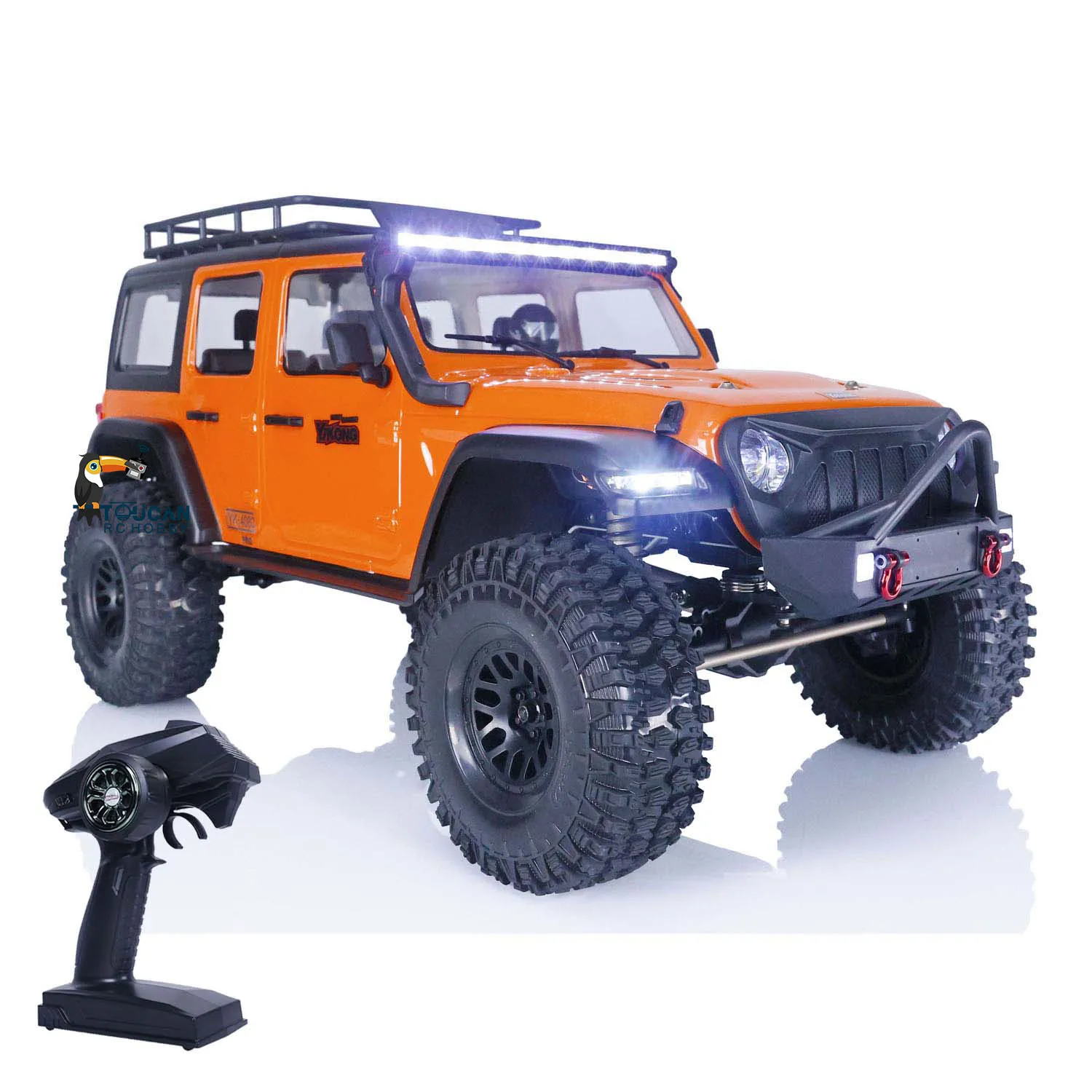 

YIKONG 1/8 RC Гусеничный 4*4 автомобиль YK4082 модель дистанционного управления ESC Мотор сервопривод с батареей в сборе живопись TH20356