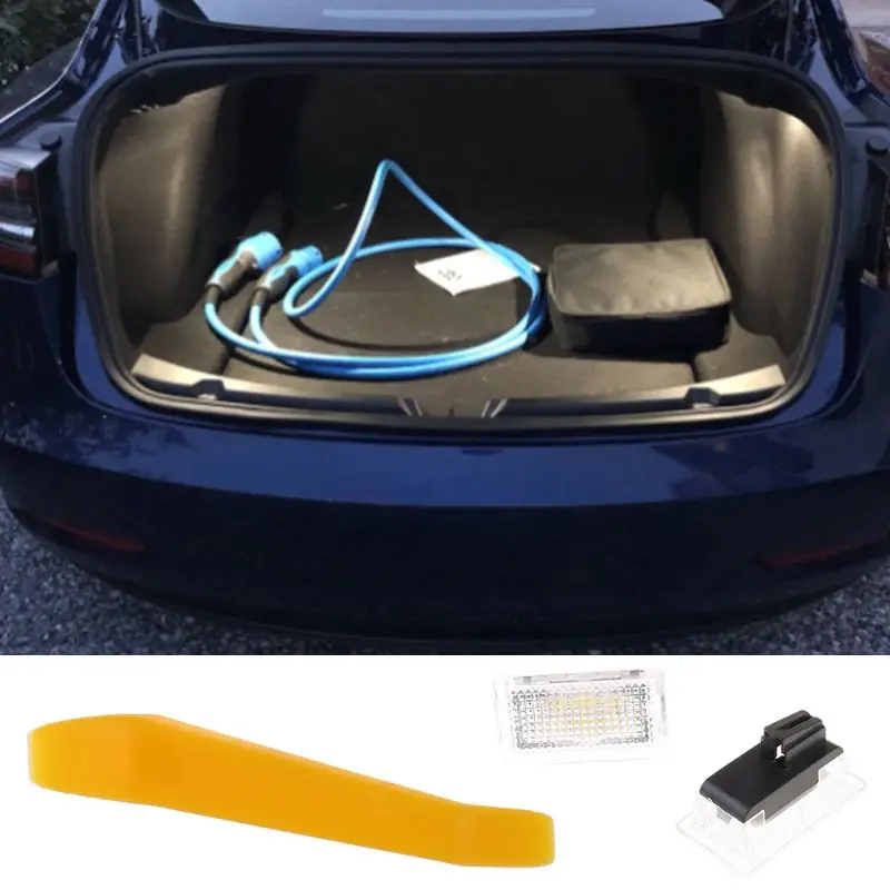 

Светодиодные лампы для салона, лампы для модели 3, модель X, дверные перчаточные ящики, светодиодные лампы для багажника, Прямая