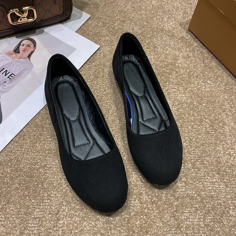 

Туфли женские легкие на плоской подошве, повседневные лоферы, Офисная Рабочая обувь, большие размеры 43, лето 2023