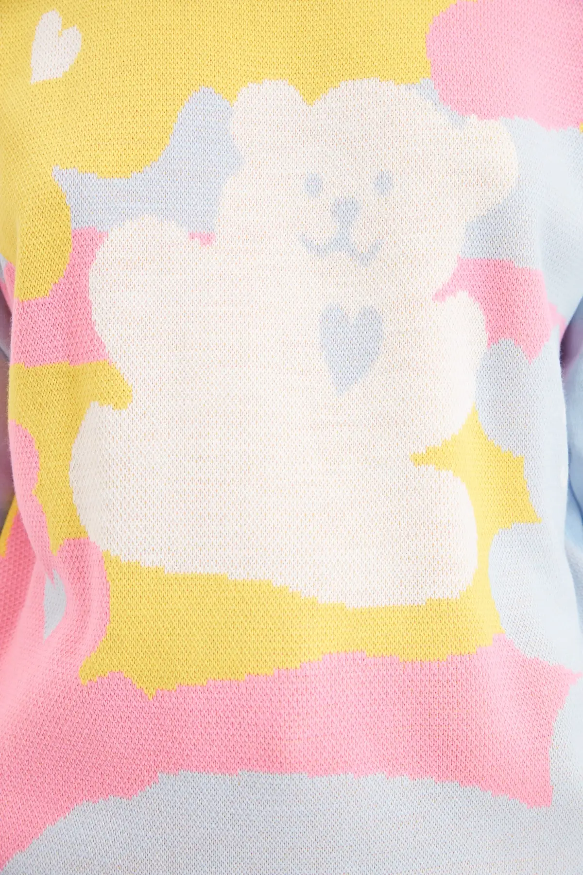 Жаккардовый трикотажный свитер TWOAW22KZ0970 |