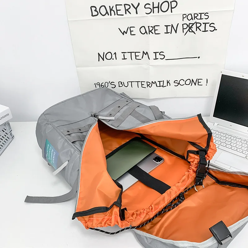 Big Capacity Athletic Bag Multifunction Fitness Sneaker Bag Drawstring Basketball Gym Stuff Article Training Bag Sport Backpack