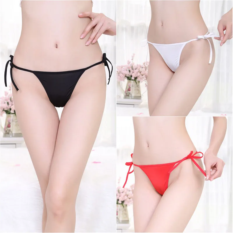 

Large size unlimited body type sexy lingerie straps seamless thong temptation three-point busty crush bikini women's panties