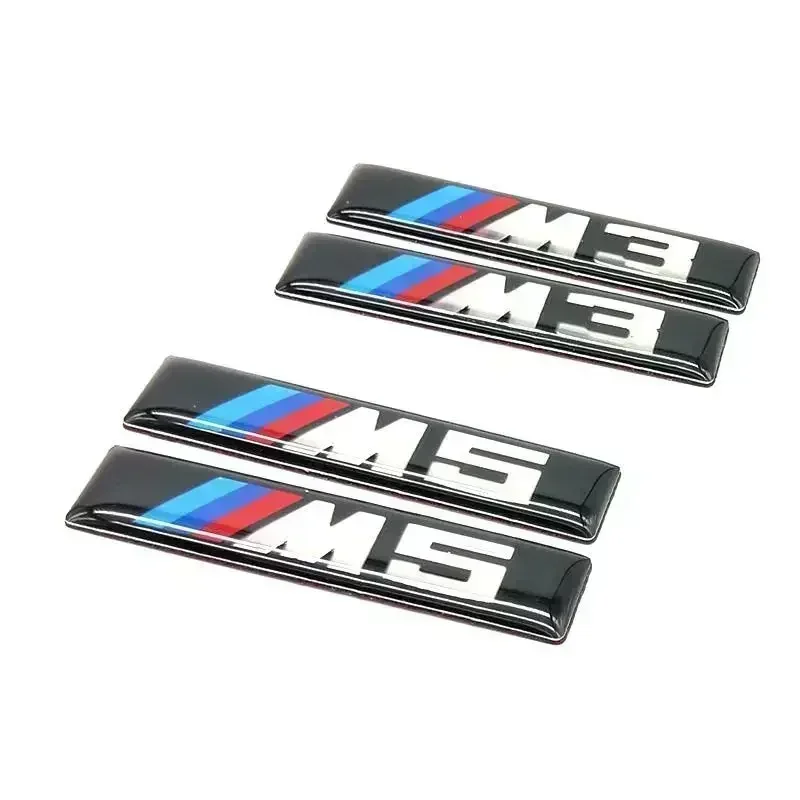 Эпоксидная эмблема 2 шт. наклейки на боковые крылья автомобиля значок для BMW M3 M5 X3