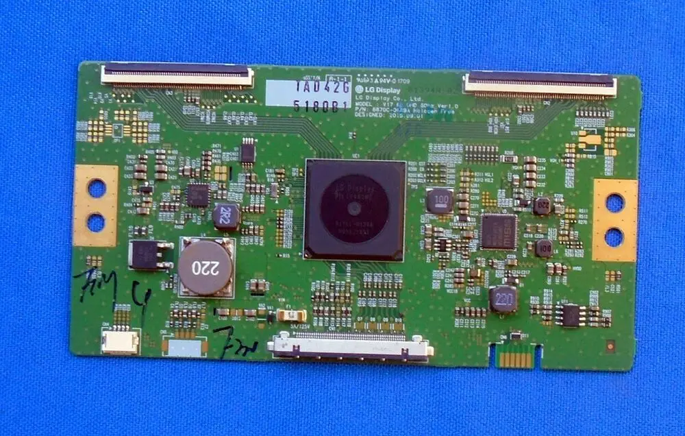 

Оригинальная логическая плата V17 65 UHD 60HZ ver1.0 6870C-0689A для LG TV T-CON
