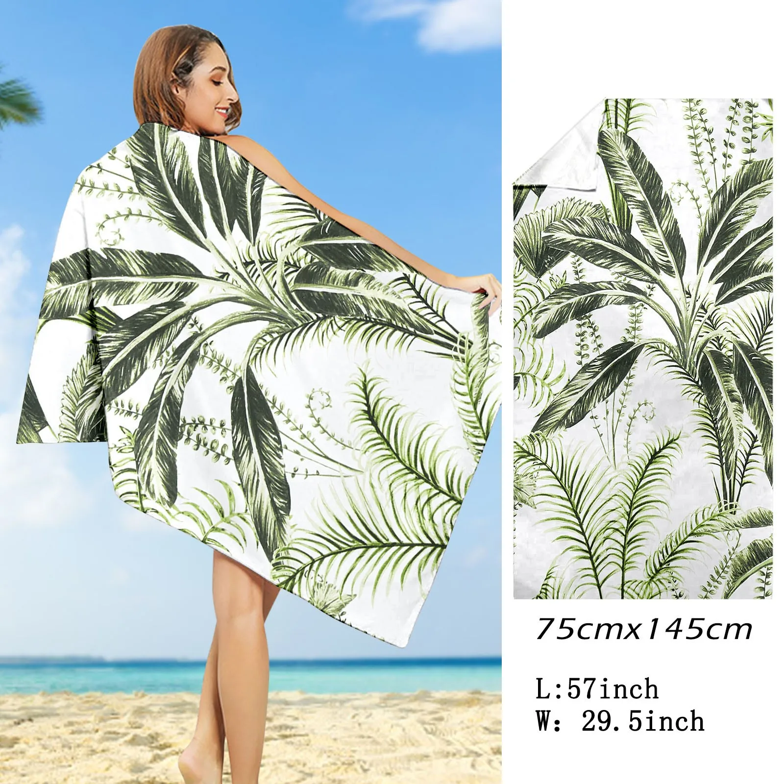 

Woman Beach Cover-ups Casual Vacation Beach Lightweight Thin Quick Fast Dry Blanket Long Scraf For Beach Outfits For Women 2022