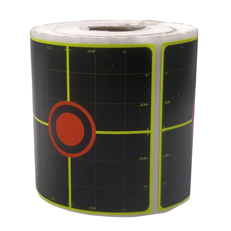 

Shooting Target Adhesive Shoot Targets Splatter Reactive Stickers for Archery Bow Shooting Practice Training,250pcs/Roll