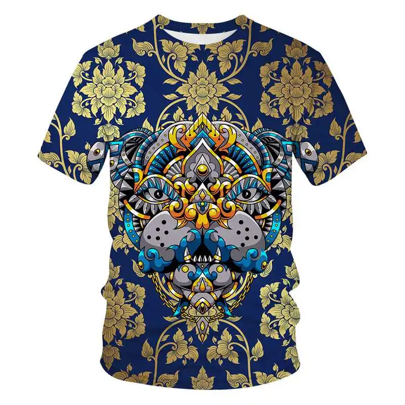

3D Printed T Shirts Men's Harajuku Printed Shirts Cute Streetwear Summer New 2022
