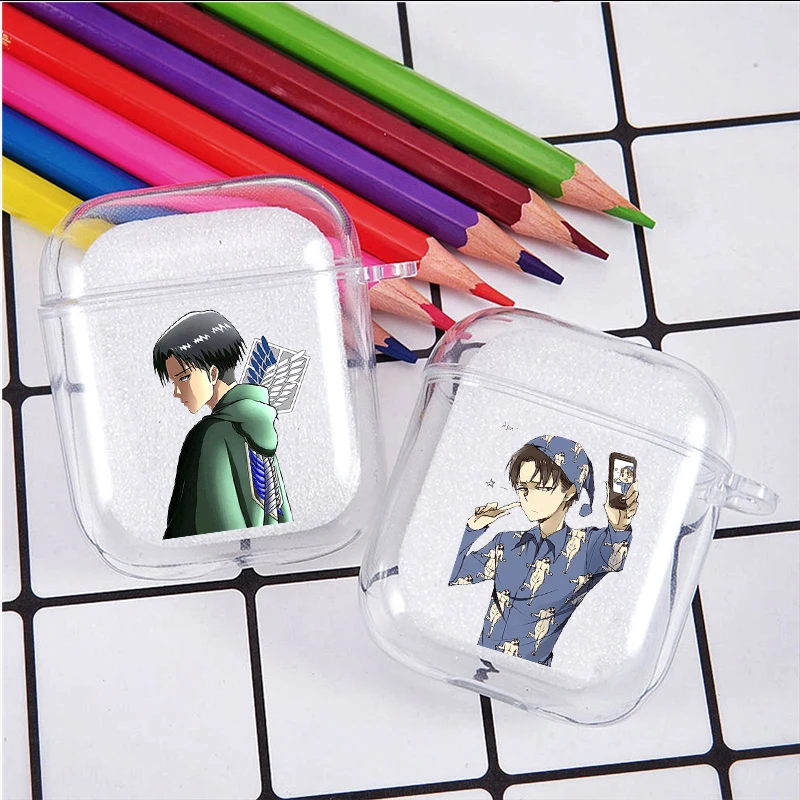

Anime Japanese Attack on Titan Soft silicone TPU Case For AirPods Pro2 1 2 3Clear Silicone Wireless Bluetooth Earphone Box Cover