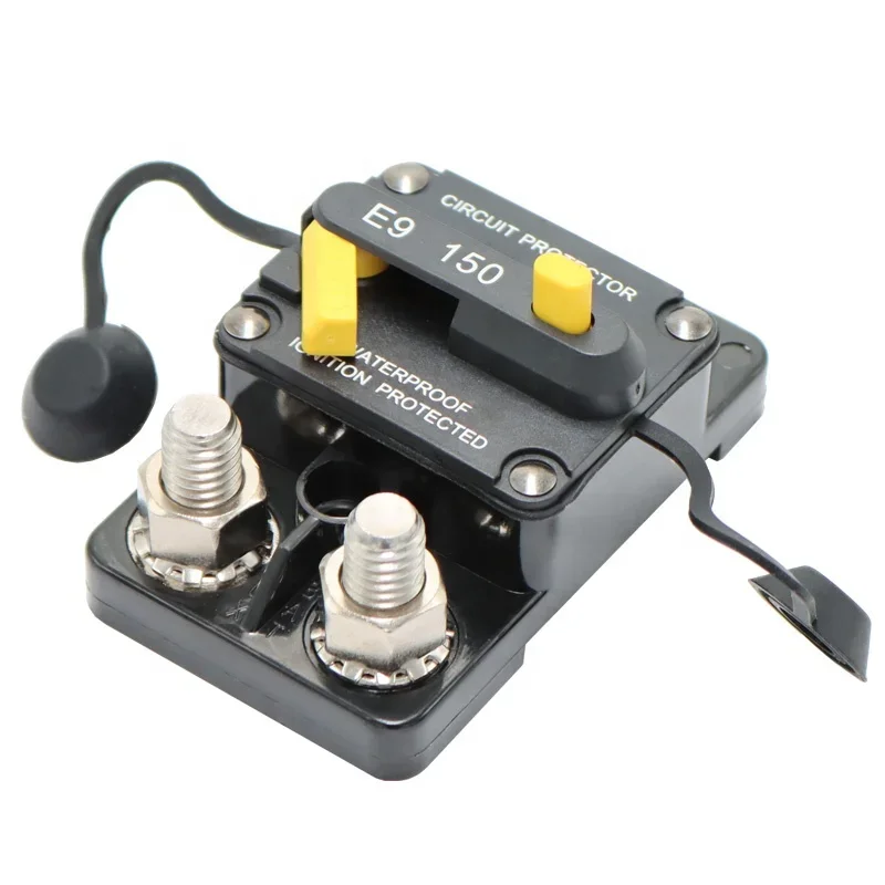 150A 12V-48V Автоматический выключатель Power Protect Предохранитель для троллинга с ручным