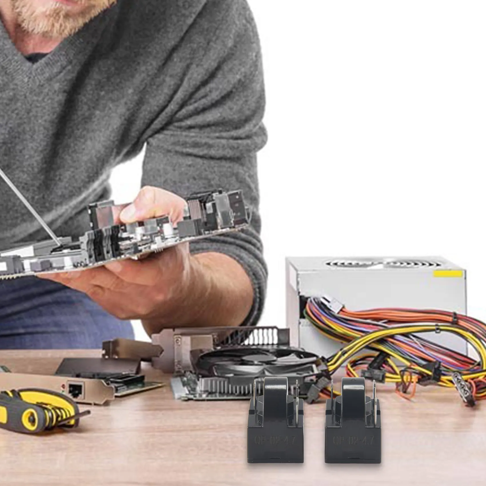 Запасная часть 3-контактный QP2-4 7/QP2-4R7 4 7 Ом реле запуска/стартера PTC для