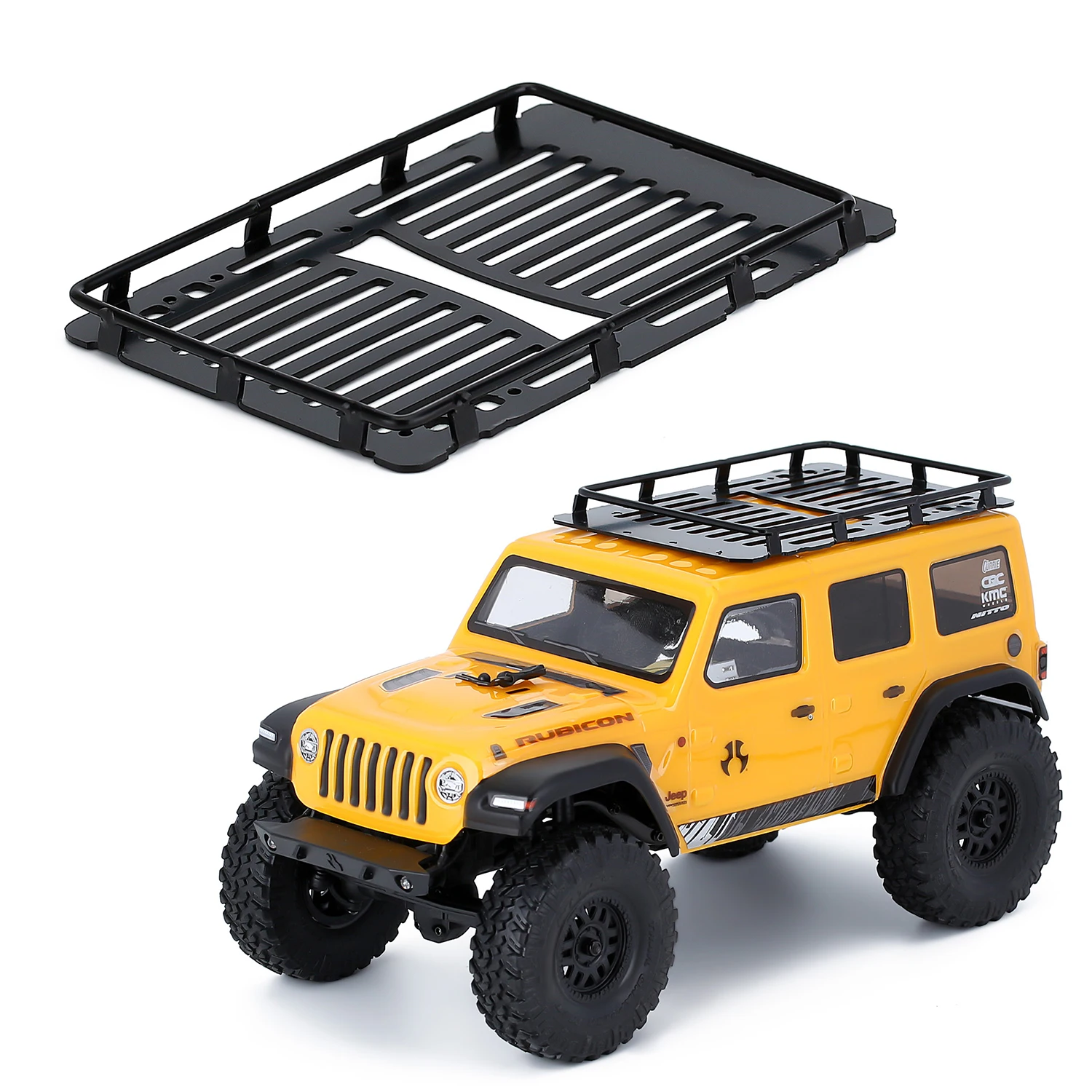 1 шт. багажник на крышу для RC Rock Crawler SCX24 AXI00002T1 AXI00002T2 2019 Jeep Wrangler JLU CRC