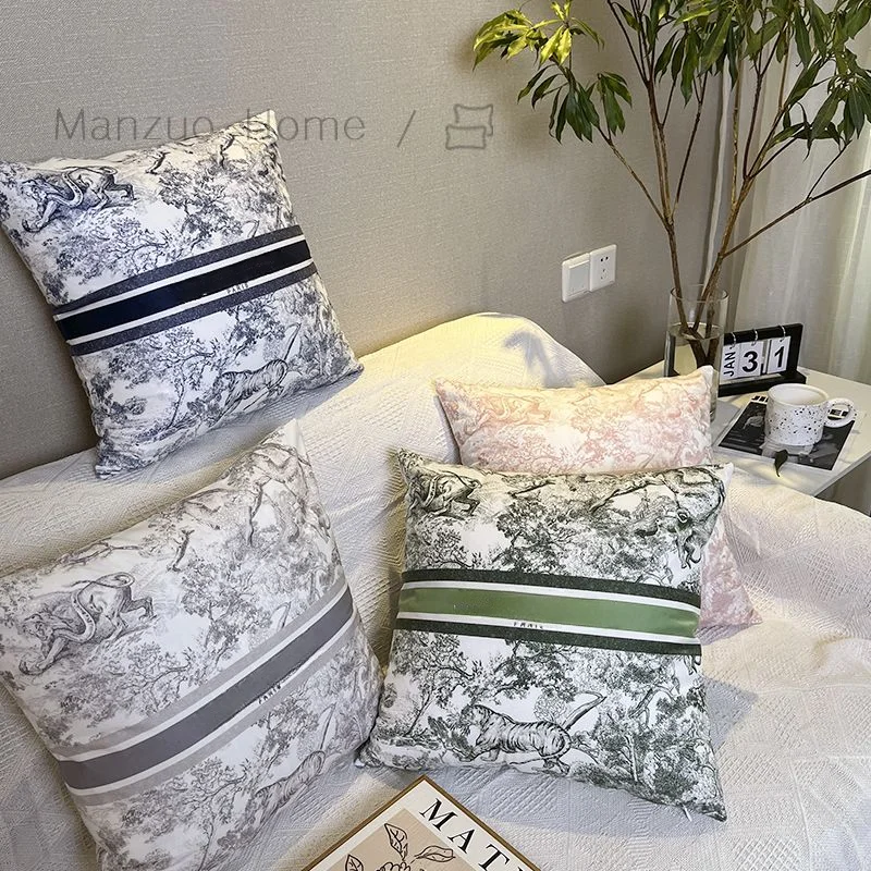 

INS Nordic Cushion Pillow Cover Modern Light Luxury Sofa Cushion Living Room
