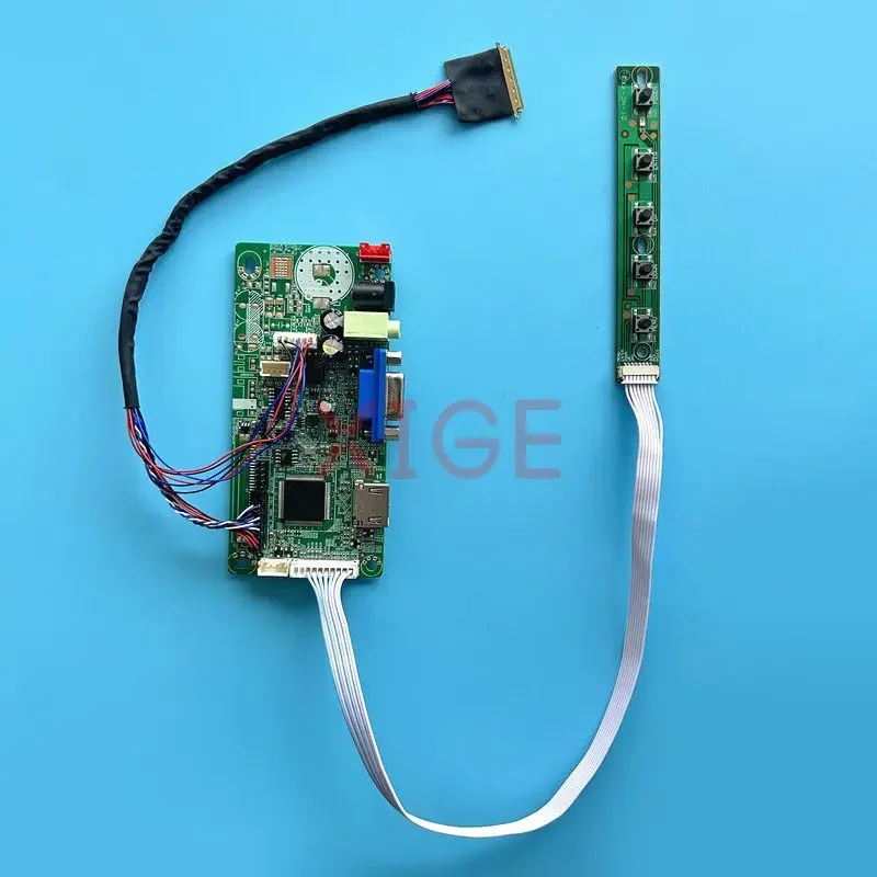 LCD Screen Driver Board Fit LTN156AT09 LTN156AT14 LTN156AT15 VGA HDMI-Compatible 15.6&quot 40-Pin LVDS 1366x768 Laptop Monitor Kit
