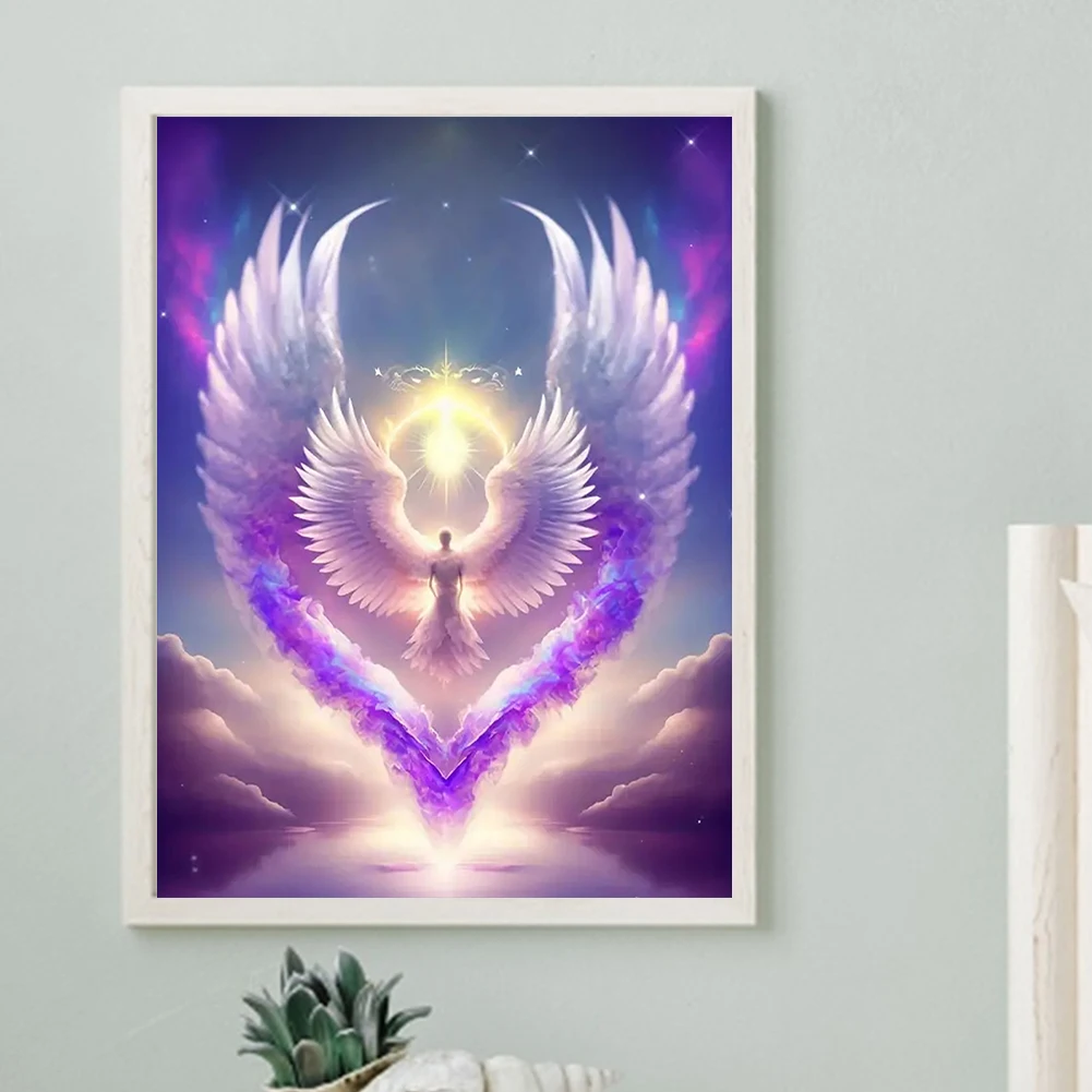 Алмазная картина Крылья ангела |