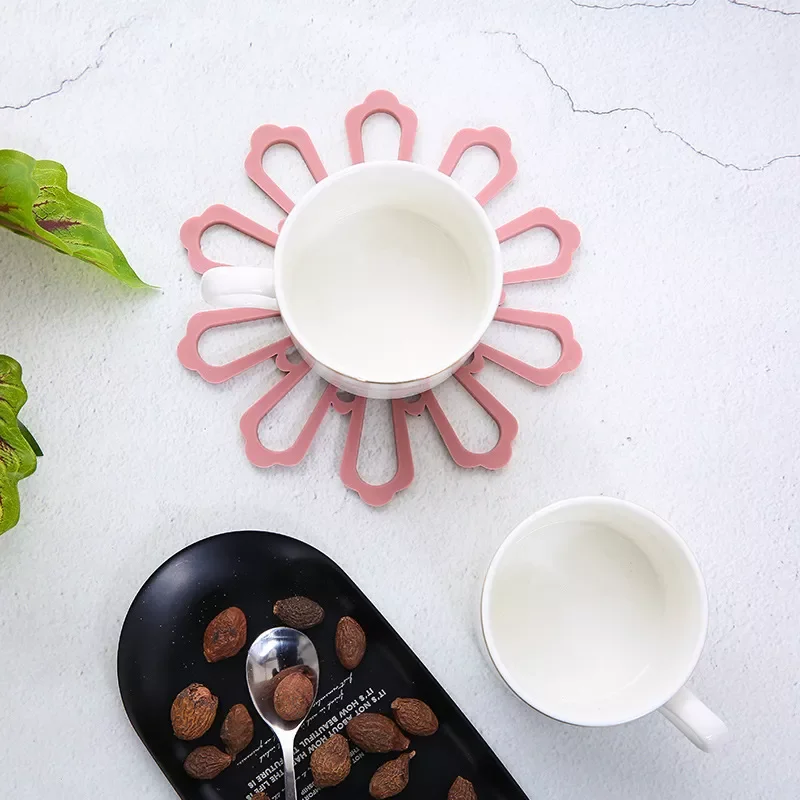 

2022 Waterproof Cup Mat Coaster Das Set for Kitchen Dining Table Home Wedding Decoration Accessories