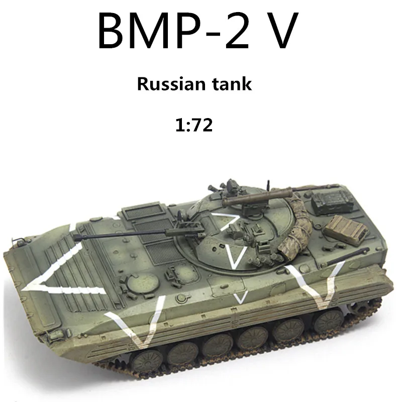 

2022 New 1:72 Scale Model PP0047 BMP-2 V Russian Special Military Operations Tank Armored Vehicle Collection Display Decoration