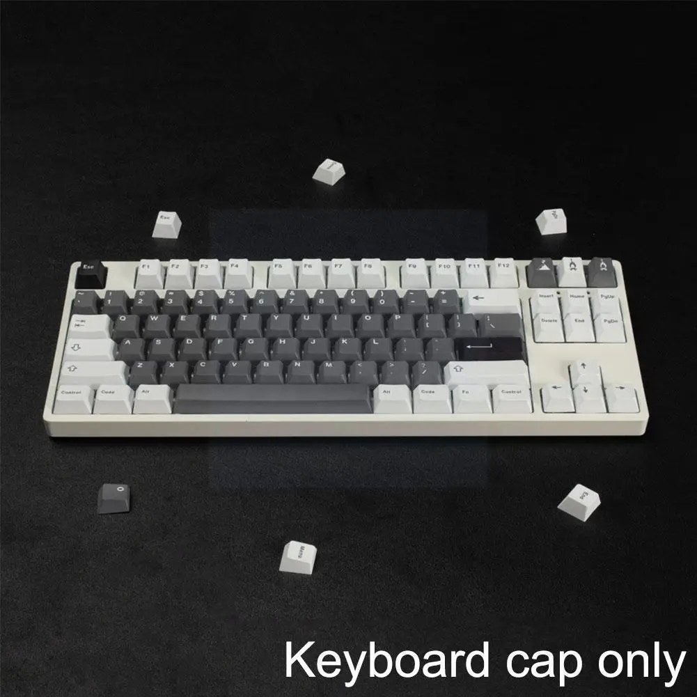 

GMK Ashes Volcanic Ash Keycap PBT Sublimation 138 Key Mechanical Adaptation GK61 Keyboard Original GK64 GH60 N1E2