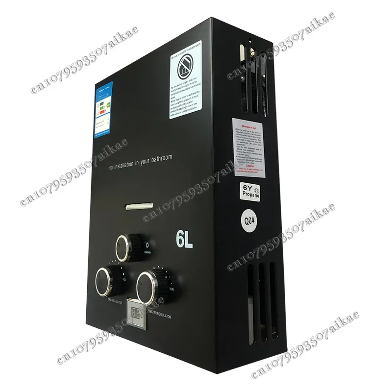 Безрезервуарный водонагреватель на пропане 6 л 12 кВт мгновенный электрический