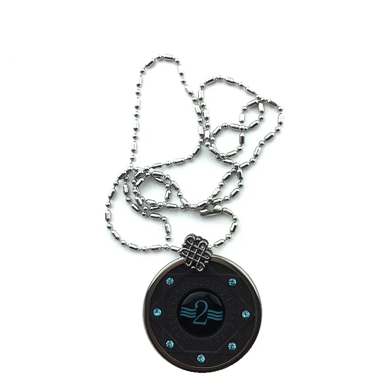 

Подвеска с инкрустацией из вулканического камня глубокоморской энергии, цифровое ожерелье с пятиэлементным жизненным кодом, защита от уст...