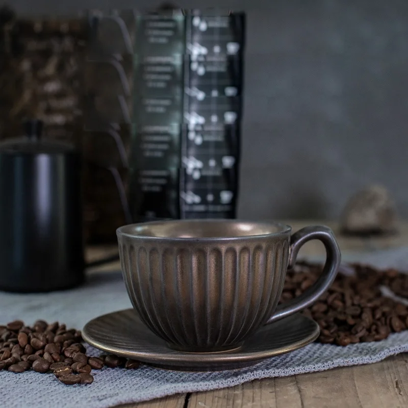 Кофейная чашка на заказ креативная Арабская керамика зеленые керамические