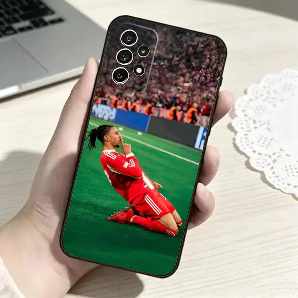 Фото Чехол для телефона Michael O-Olise Football для Samsung S25, S24, S21, S22, S23, S30, Ultra, S20, Plus, FE, мягкий силиконовый, черный №3
