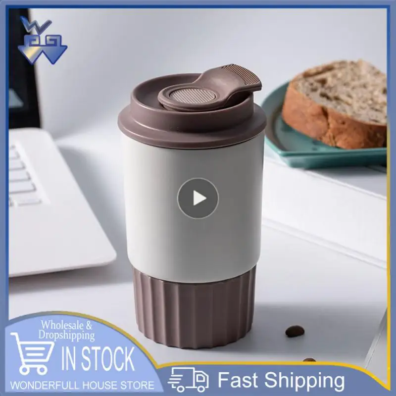 Cup Convenient Car Accompanying Leak-proof Portable Cup Purple
