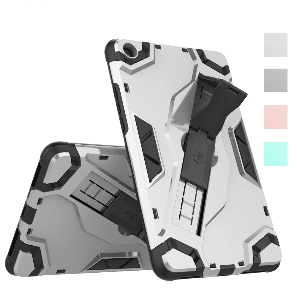 

Shockproof Armor TPU+PC Portable Hand Strap Stand Tablet Protective Cover For Xiaomi Mi Pad 4 MiPad 4 MiPad4 8.0 Inch Case