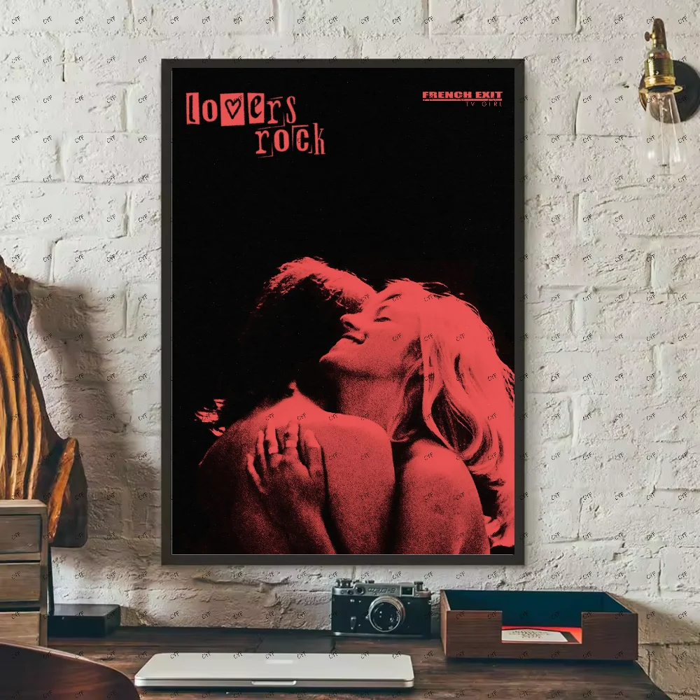 Плакат ТВ Девушка Who Really CaresFrench Exit Lovers Rock Poster HD art липкая стена водонепроницаемый