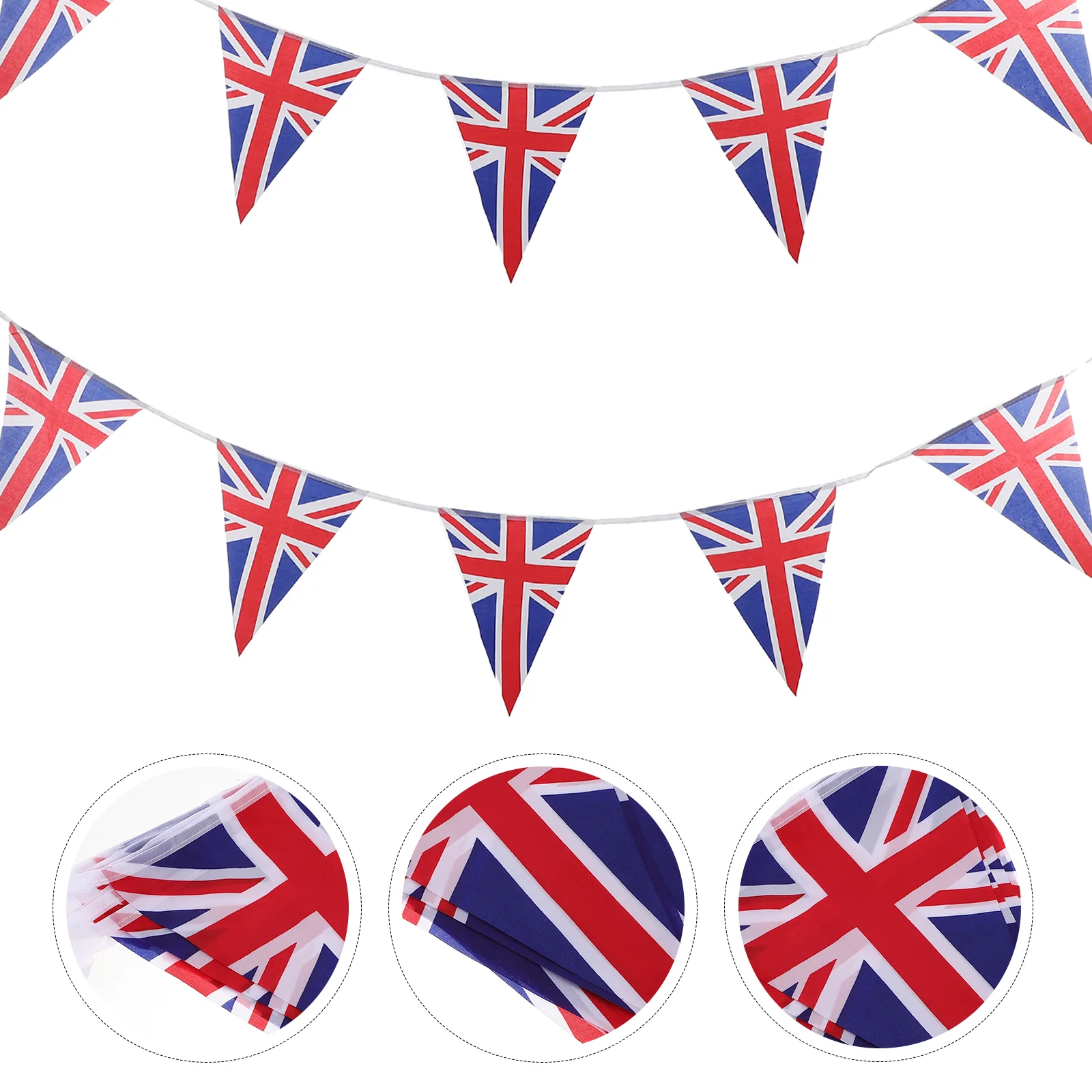 

Flag Banner Union Jack British Bunting Flags Uk Pennant Kingdom United Garland Jubilee String Decorations Triangle Hanging Party