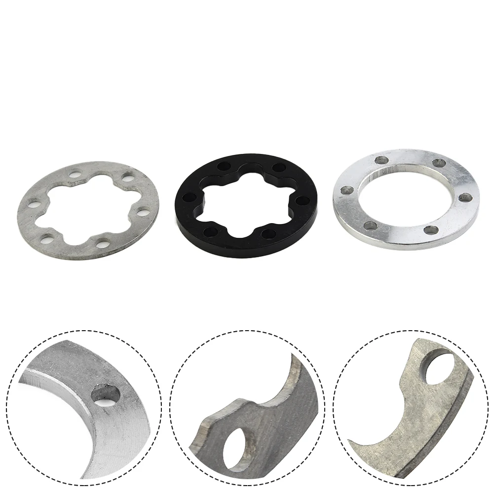 

E-Bike Bike Electric Scooter Brake Pads Gasket Spacer Six Holes Disc 6 Holes Disc Washer Wheel 2/2.5/4/5mm Aluminium Refit Part