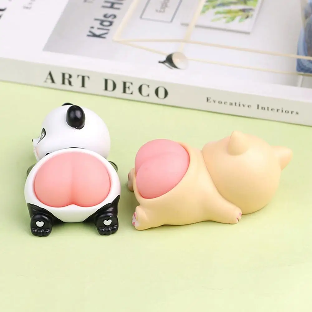 

Eco-friendly Animal Ornament Cute Collectible Squeezing Animal Doll Anti-stress Toy Animal Figure Toy Anti-stress Toy