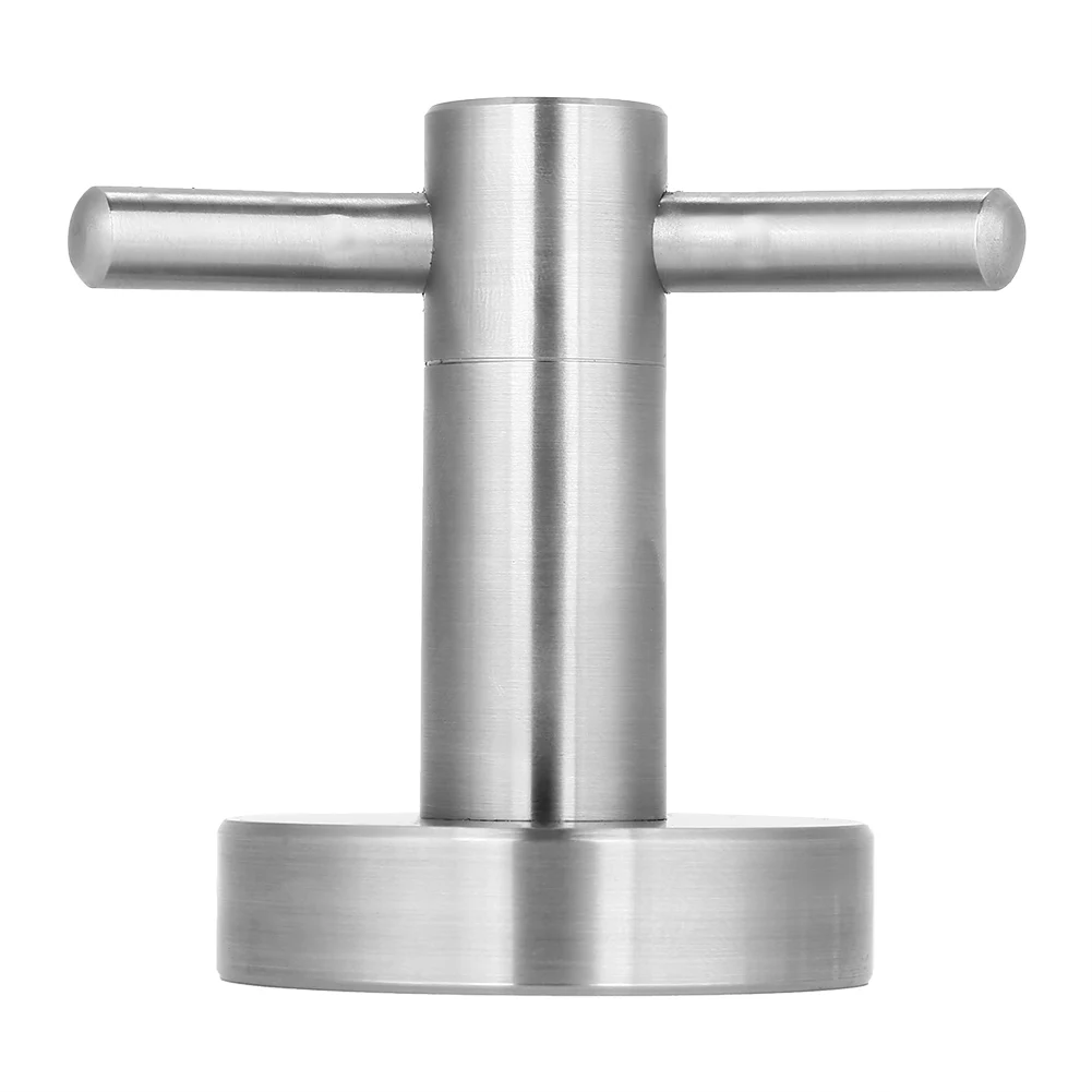 

Stainless Steel Bathroom Door Towel Hanger Holder Clothes Coat Hat Double Hook Wall Mount