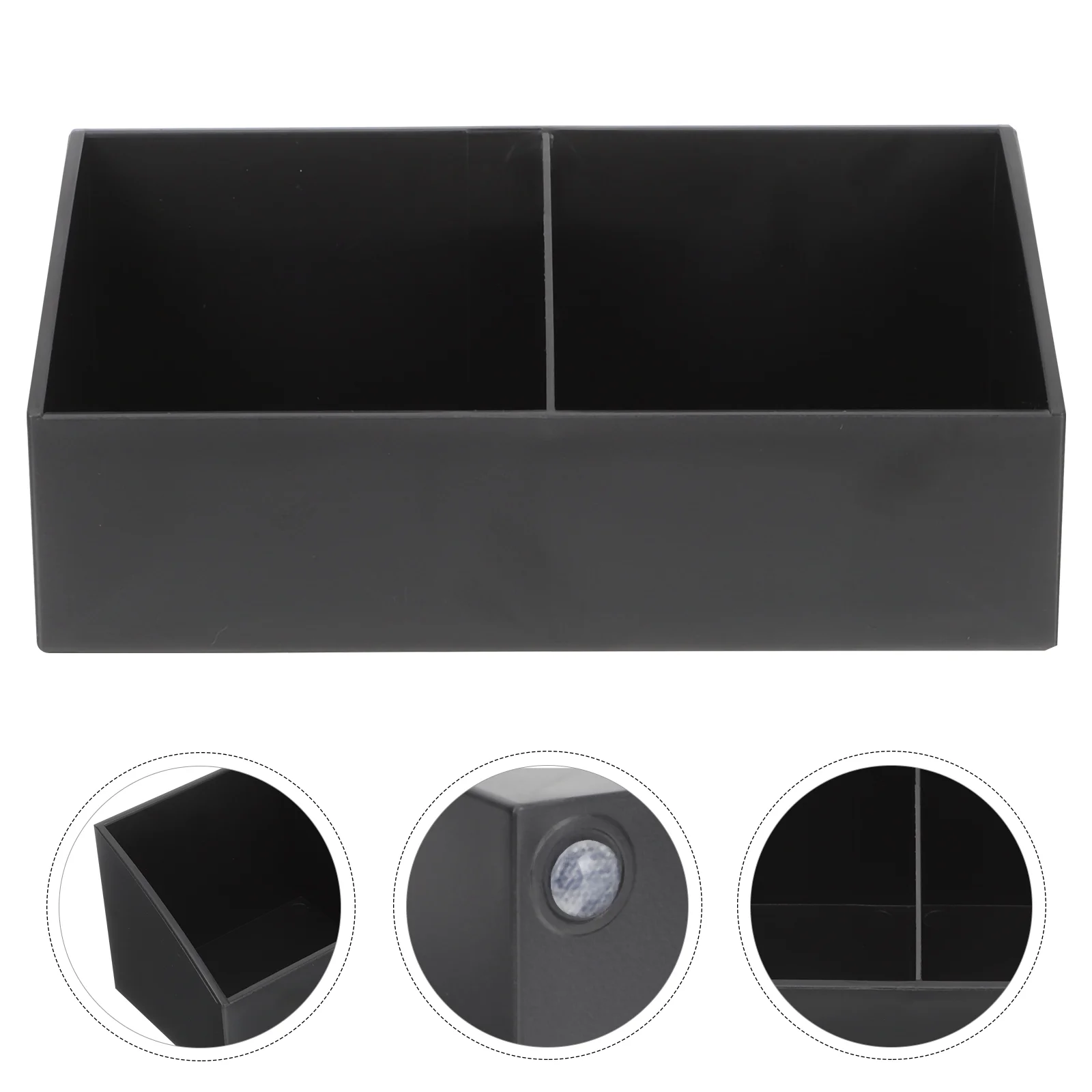 

Coffee Organizer Tea Holder Box Storage Condiment Station Packet Sugar Countertop Bin Bar Hotel Desktop Dispenser Drawer Dresser