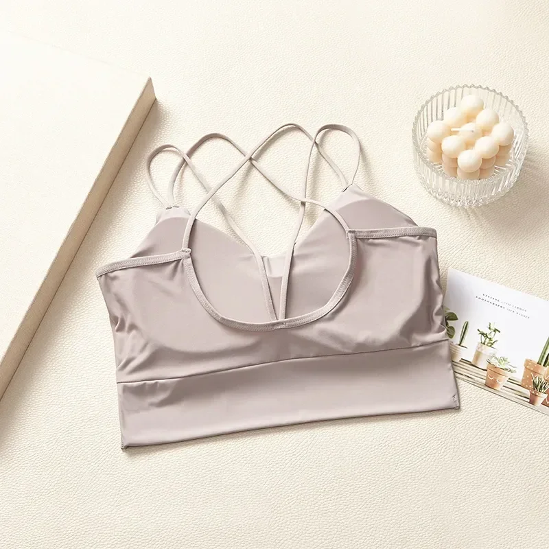 

Двойная воздухопроницаемая накидка для ношения и выхода, удобный красивый ремень для йоги, соблазнительный нагрудный жилет 2022