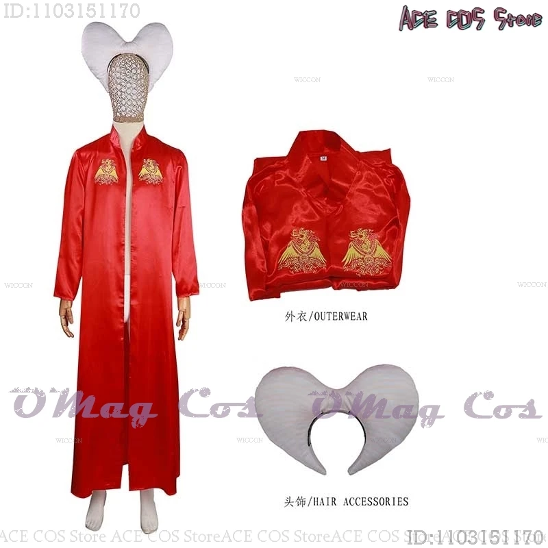 Костюм вампира Дракула Брэма Стокера красный костюм на Хэллоуин Рождественскую