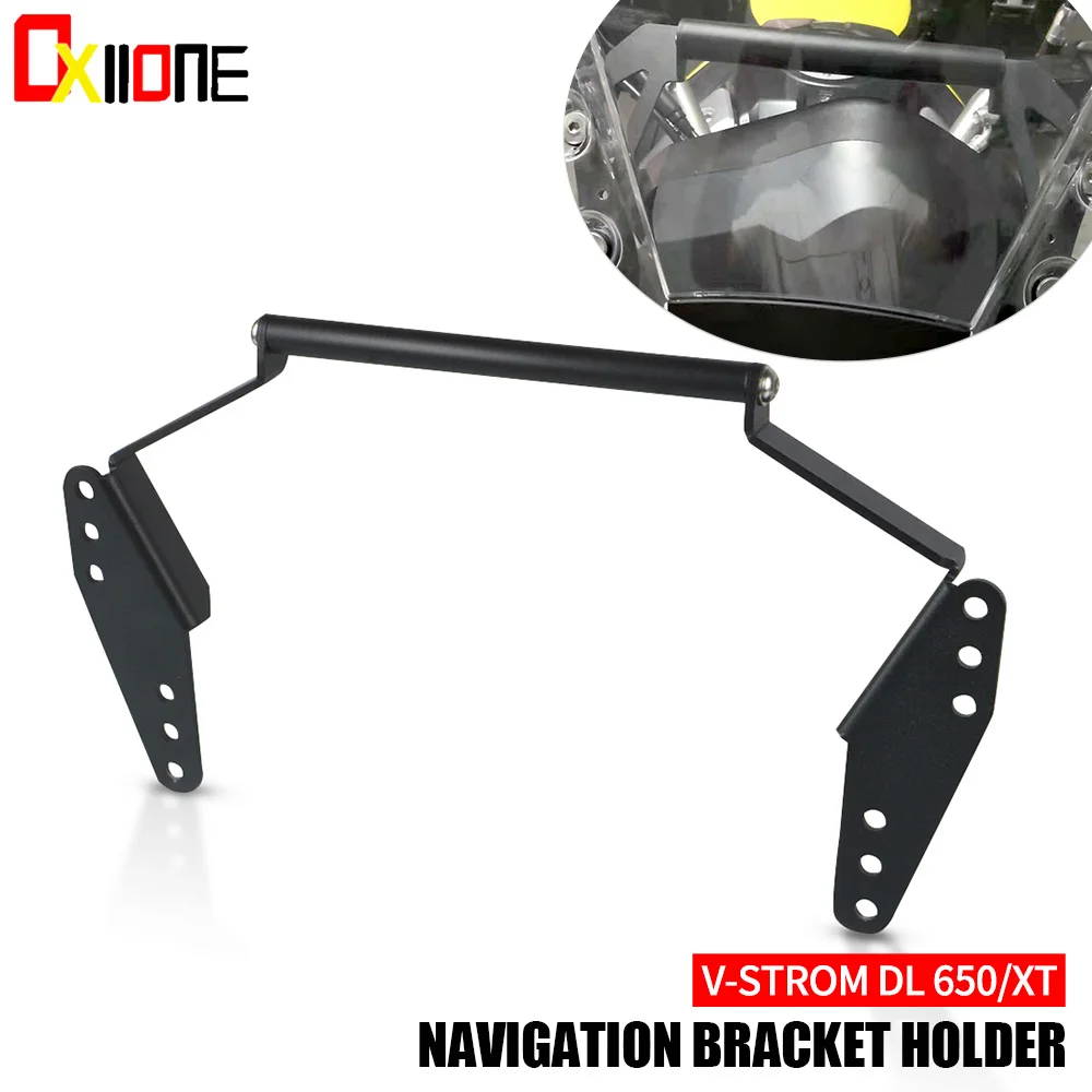 

For SUZUKI V-Strom DL650/XT DL1000 2017 2019 2018 2020 2021 Phone GPS Navigation Mounting Bracket Adapter Holder Phone Bracket