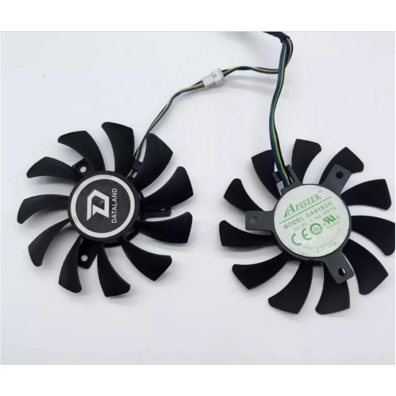 Для DATALAND HD7770 охлаждение вентилятора видеокарты постоянного тока R7 260X 250 7770 детали