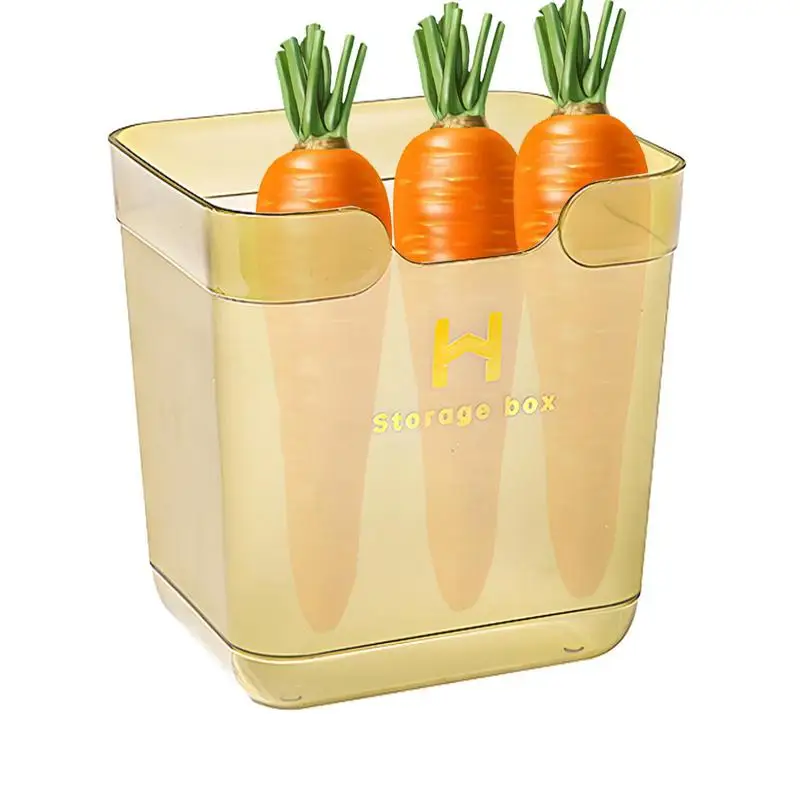 

Fridge Organizers And Storage Translucent Refrigerator Organizer Box High Clarity Washable Refrigerator Containers For Pantry