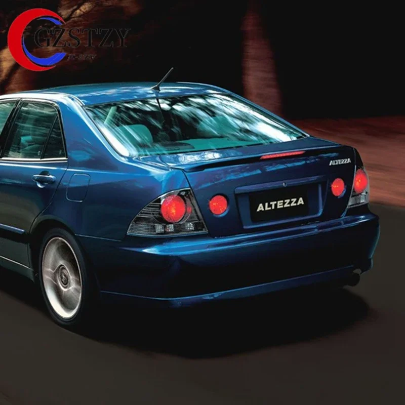 Фото Для Lexus IS200 IS300 Toyota Altezza 1998-2005 с LED-подсветкой, из ABS-пластика, задний спойлер на крышку багажника, автомобильные аксессуары №5