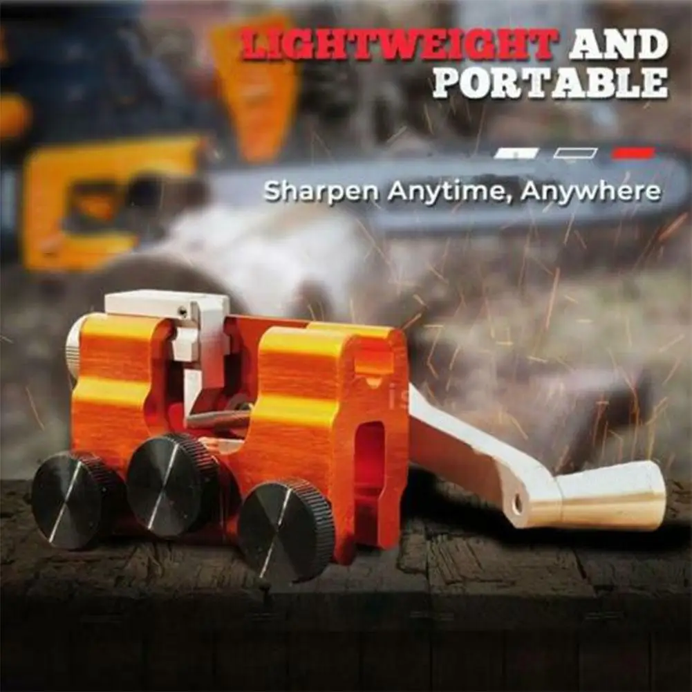 1pcs Chain Saw Sharpener Jigs Sharpening Suitable For All Kinds Of And Electric Saws Portable Chainsaw |