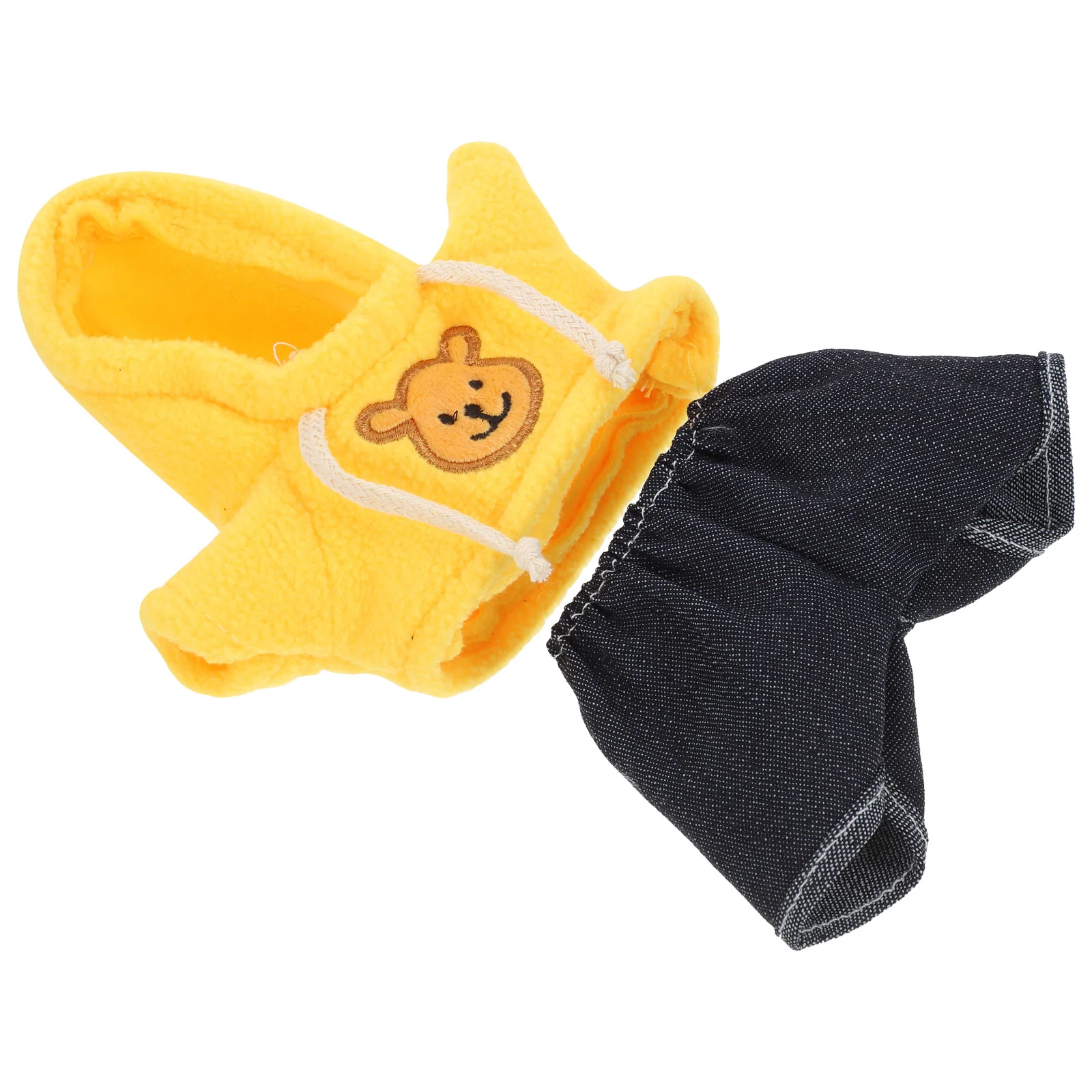 

Plush Clothes Delicate Decor Bear Trousers Kids Decorative Lovely Compact Reusable Costume Girls Accessory Dresses