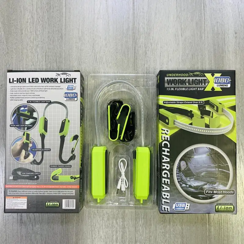

Performance Tool W2673 Rechargeable Underhood Strap Work Light For Automechanic Work 1000 Lumens 15 To 72 Inches Car Accessories
