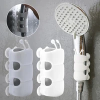 bathroom shower head adjustment rack punch free shower bracket handheld wall mount suction cup bathroom supplies