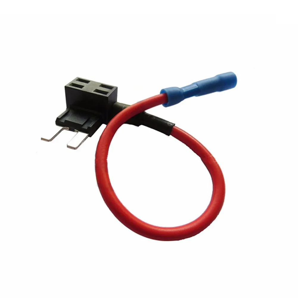 

Circuit Piggy Back Fuse Fuse Holder High Quality Mini Blade Fuse Holder Tap Protect Your Circuits w/2 Fuse Slots