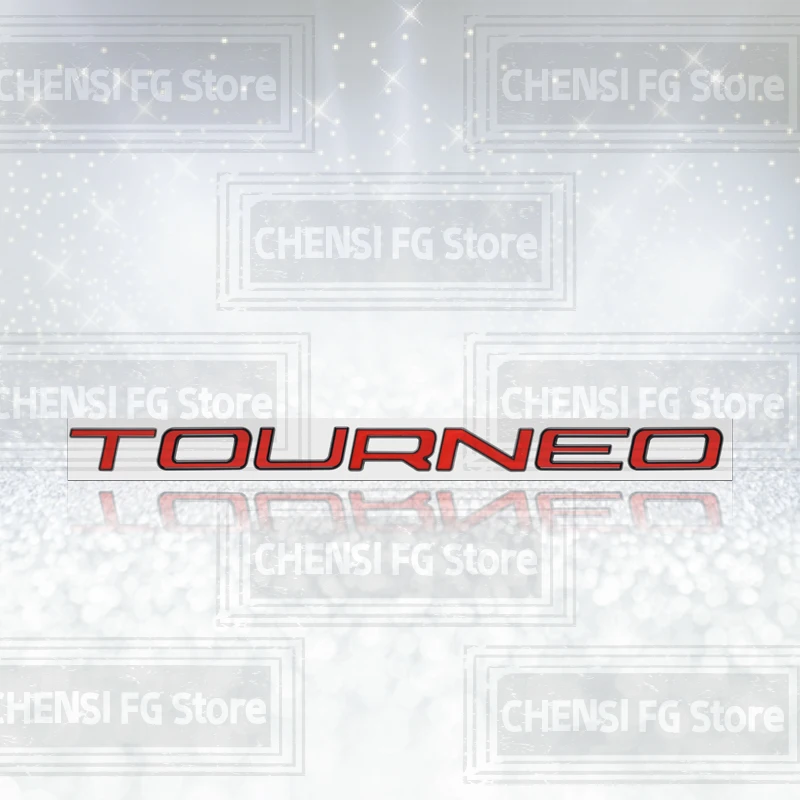 

3D металлический сплав для Tourneo Ford Courier Connect, индивидуальный значок, эмблема заднего багажника автомобиля, наклейка с логотипом, автомобильные аксессуары, наклейка, Стайлинг