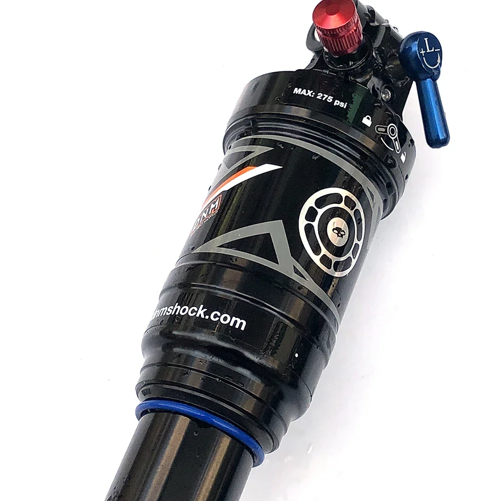 Фото Задний амортизатор DNM MTB Air с блокировкой 165/190/200 мм для даунхилла, AM, FR, XC, пружинный, AO-38RC №4