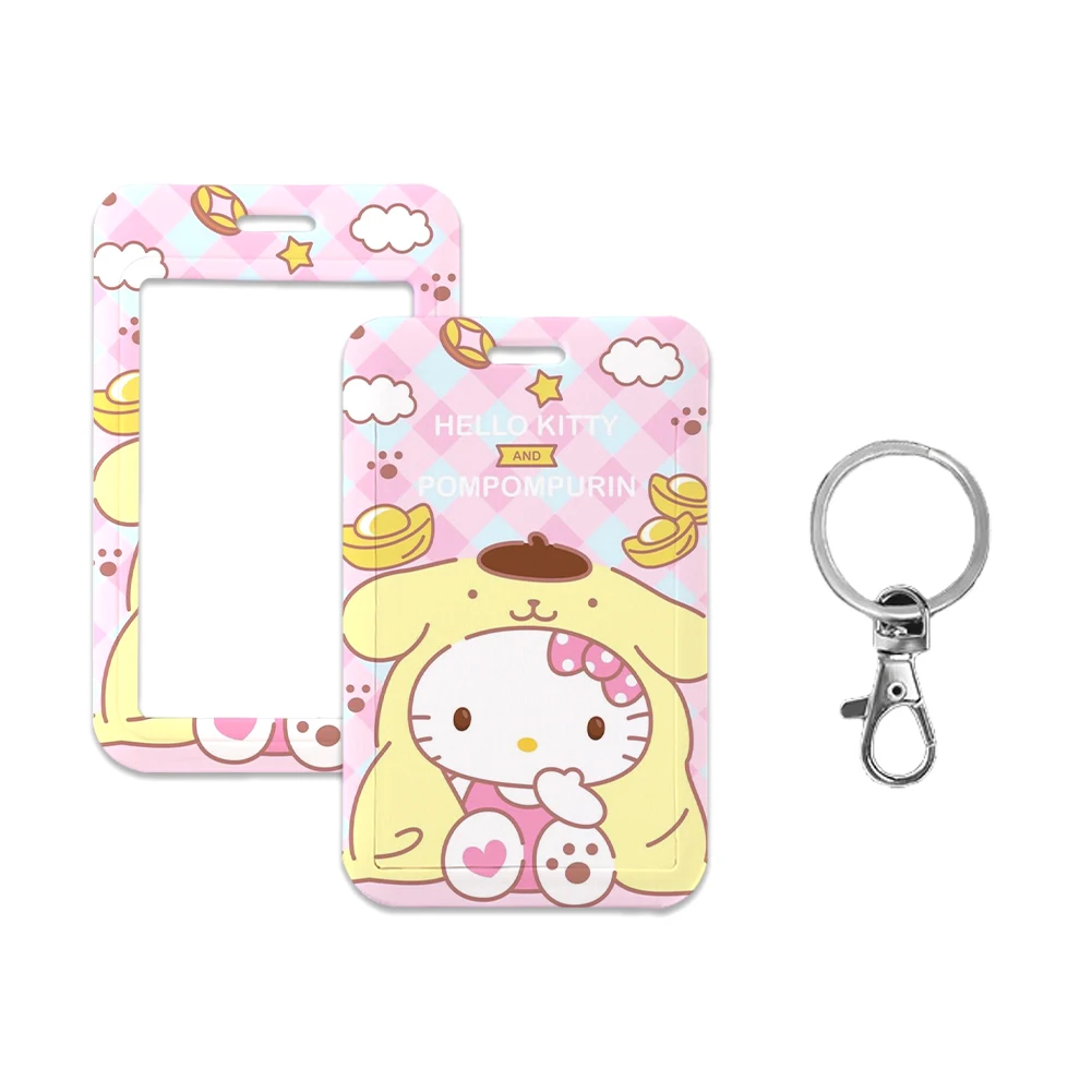 W Sanrio защитный чехол Хелло Китти куломи Мелодия мультфильмы ПВХ держатель для