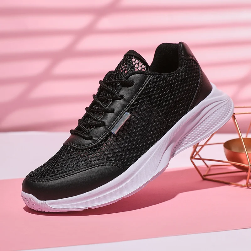 Breathable Women Casual Shoes Lightweight Women's Sports Shoes Non-slip Female Sneakers Soft Outdoor Tennis Free Shipping 35-41