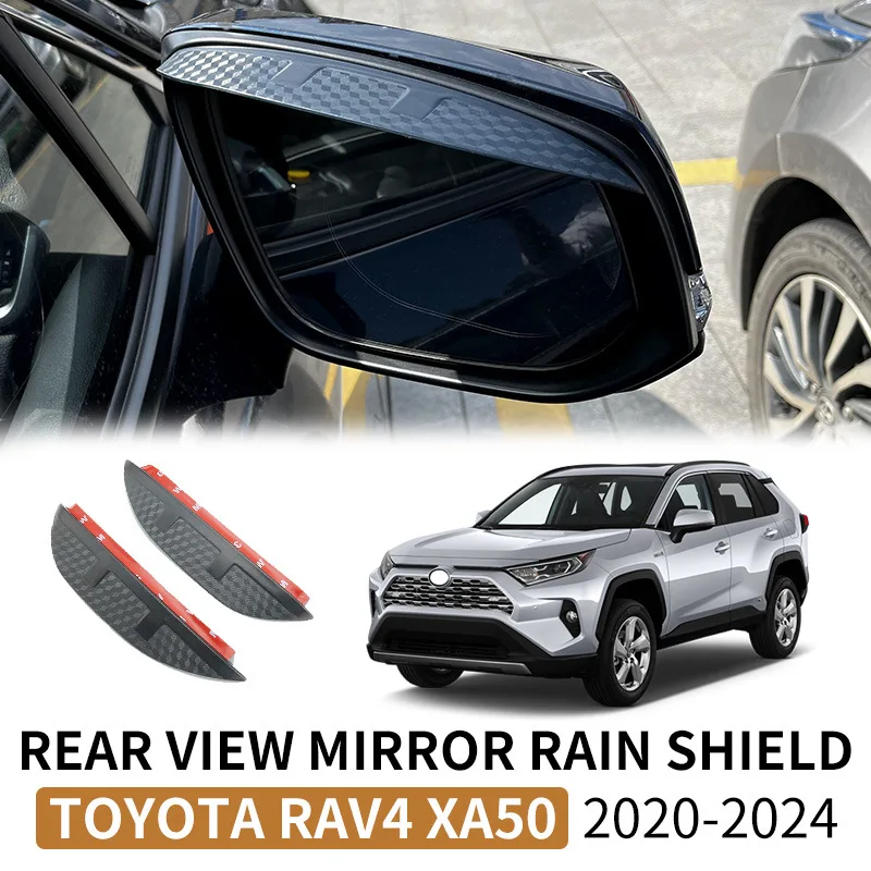 For Toyota RAV4 rearview mirror rain shield The provides protection